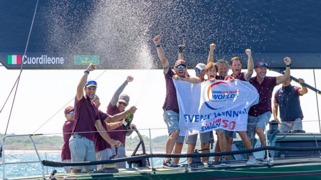 Emoción hasta el final en el Swan One Design Worlds, mundial de clase Swan en València