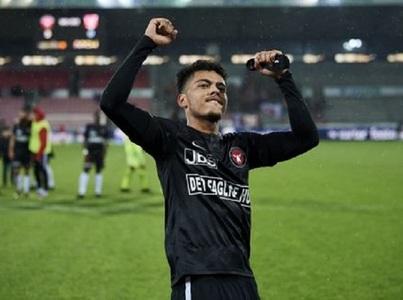 Evander, centrocampista del Midtjylland.