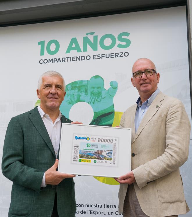 El 10º Aniversario de la Fundación Trinidad Alfonso, en 5,5 millones de cupones de la ONCE