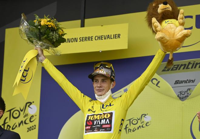 Jonas Vingegaard, líder del Tour de Francia (Foto: Cordon Press).