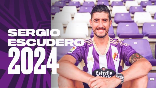 Sergio Escudero nuevo jugador del Real Valladolid (Foto: Real Valladolid)