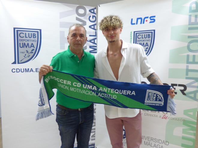 Daniel Fernández, nuevo jugador del CD UMA Antequera.