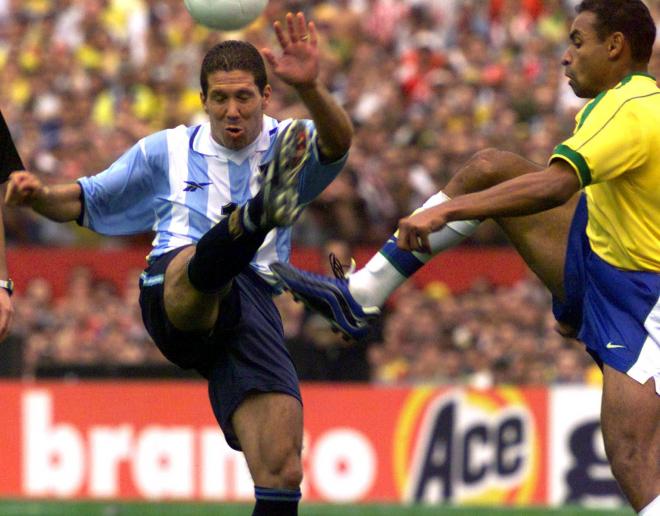 Simeone, en una imagen de archivo con Argentina (Foto: Cordon Press).