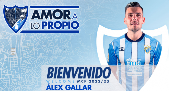 Álex Gallar (Foto: Málaga CF)