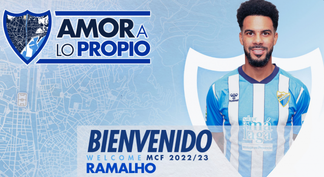 Jonás Ramalho, nuevo jugador malaguista. (Foto: Málaga CF)