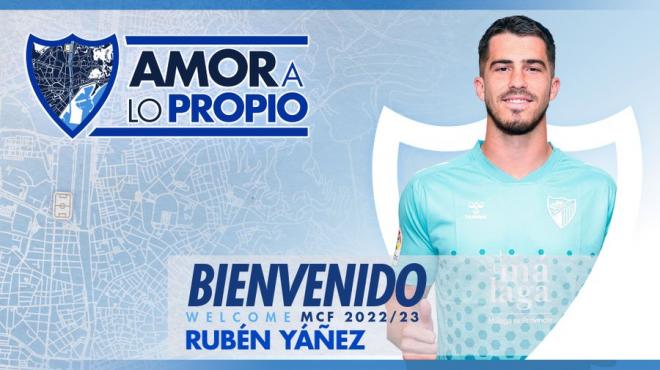 Rubén Yáñez, nuevo portero del Málaga.