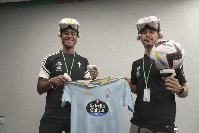 Renato Tapia y Kevin Vázquez (Foto: RC Celta).