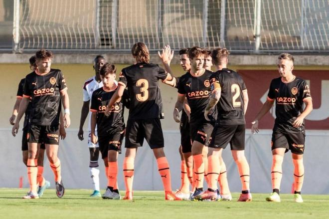 El VCF Mestalla vence al Albacete 8Foto: Valencia CF).