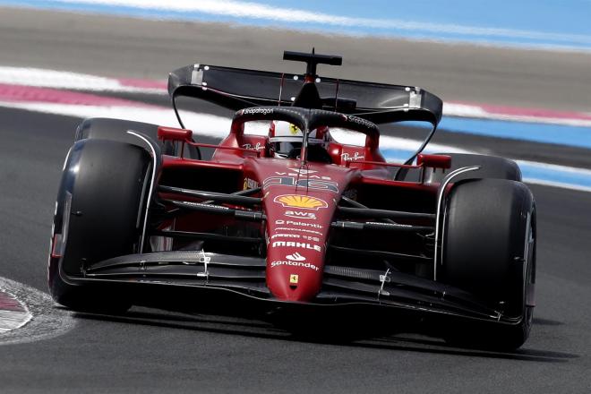 Leclerc, en el GP de Francia (FOTO: EFE).