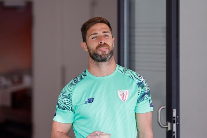 El central Yeray Álvarez en este verano en Alemania (Foto: Athletic Club).