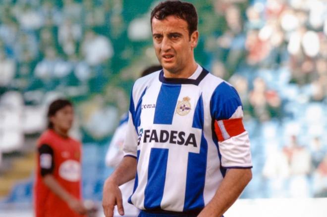Fran González, mítico capitán del Deportivo con 700 partidos a sus espaldas (Foto: archivo RCD)