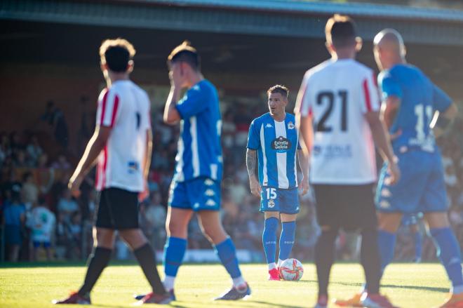 Raúl Carnero con el Deportivo (Foto: RCD)