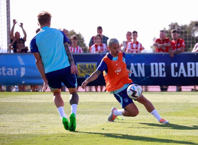 Entrenamiento del Atlético. Fuente: Atlético de Madrid