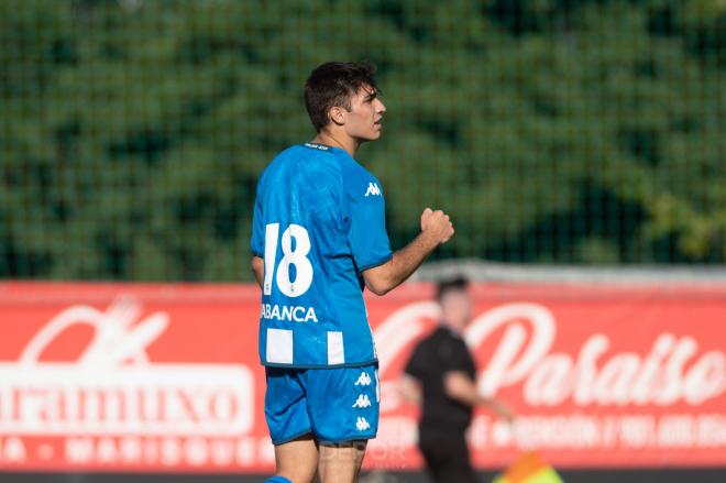 Martín Ochoa destacó en el primer encuentro de pretemporada con un gol y una asistencia (Foto: RCD)