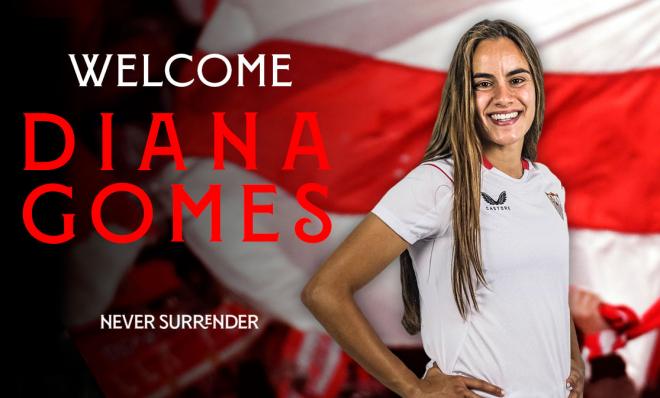 Diana Gomes, nueva jugadora del Sevilla (Foto: SFC).