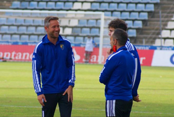 Víctor Bravo, entrenador del Teruel (Foto: CD Teruel).