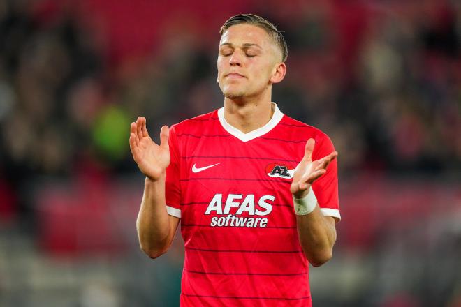 Jesper Karlsson, atacante que interesa al Celta de Vigo (Foto: AZ Alkmaar)