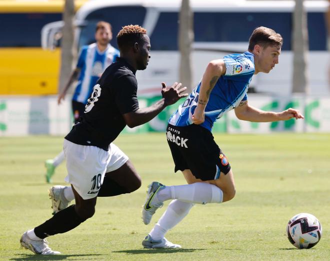 El Espanyol cayó ante la Balompédica Linense. Fuente: RCDE