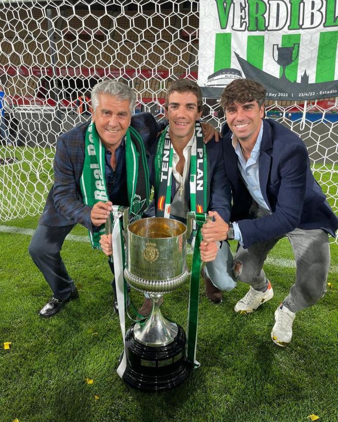 Juan Lebrón, en la final de Copa del Rey (Foto: Twitter).