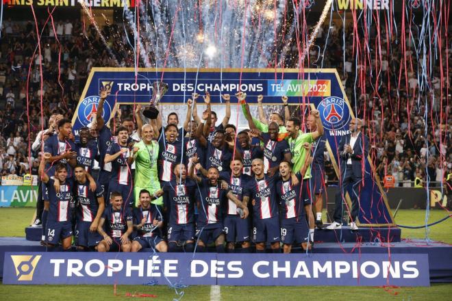 El PSG , campeón de la Supercopa de Francia 2022 (Foto:PSG)