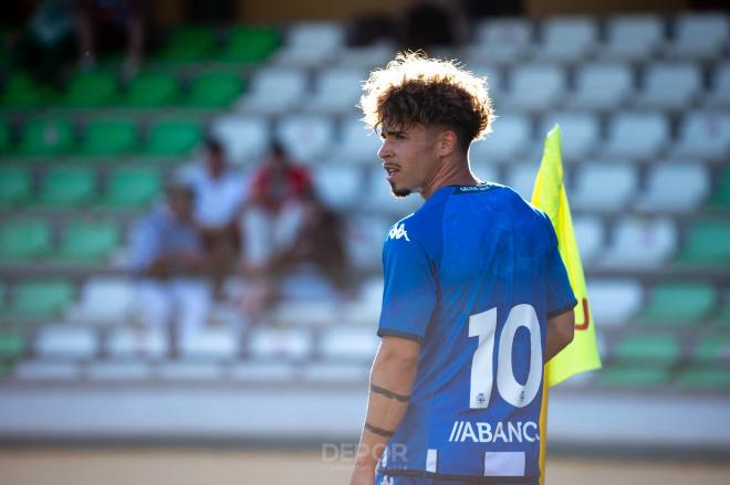 Borja Jiménez ha creado un sistema a medida de Mario Soriano, un mediapunta pura con grandes cualidades para moverse entre líneas (Foto: RCD)