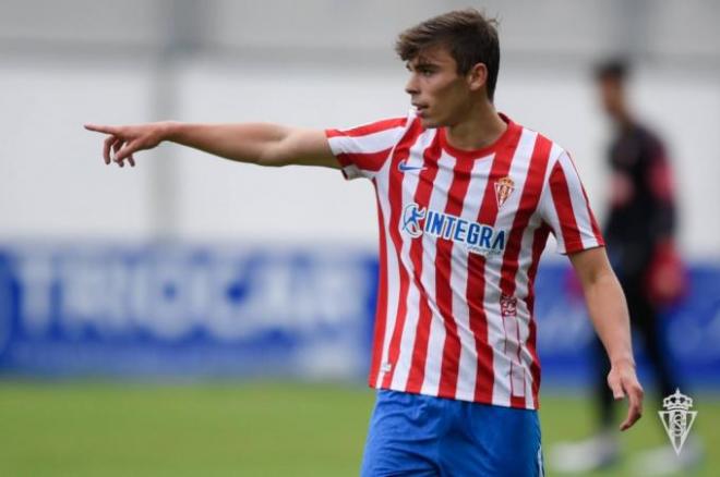 Pablo García. Foto: Real Sporting.