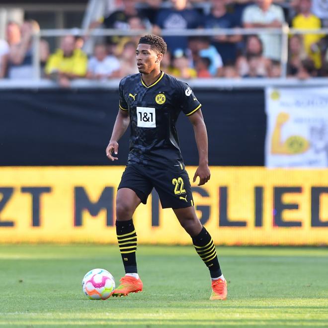 Jude Bellingham, en su etapa como jugador del Borussia Dortmund.