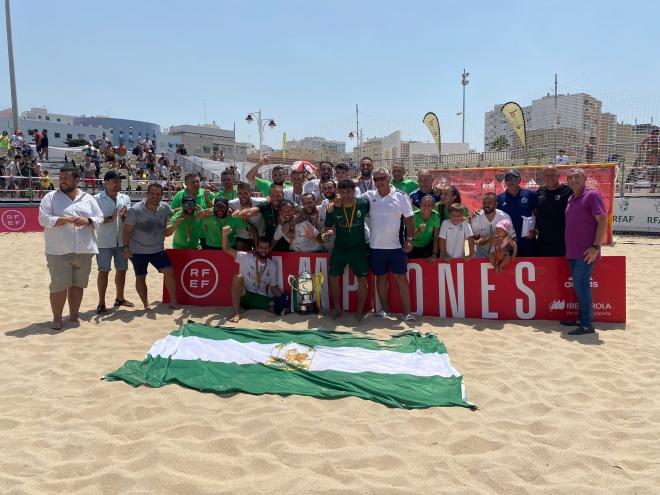 Andalucía tricampeona de España en fútbol playa