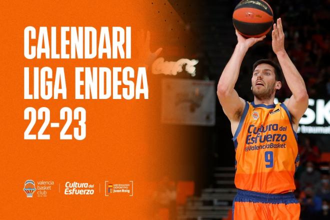 Calendario de la Liga Endesa del Valencia Basket