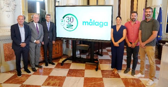 Presentación de los actos del 30 aniversario de Baloncesto Málaga (Foto: Unicaja CB).
