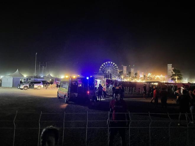 Un muerto y 17 heridos en el Medusa Festival al caer estructuras por viento
