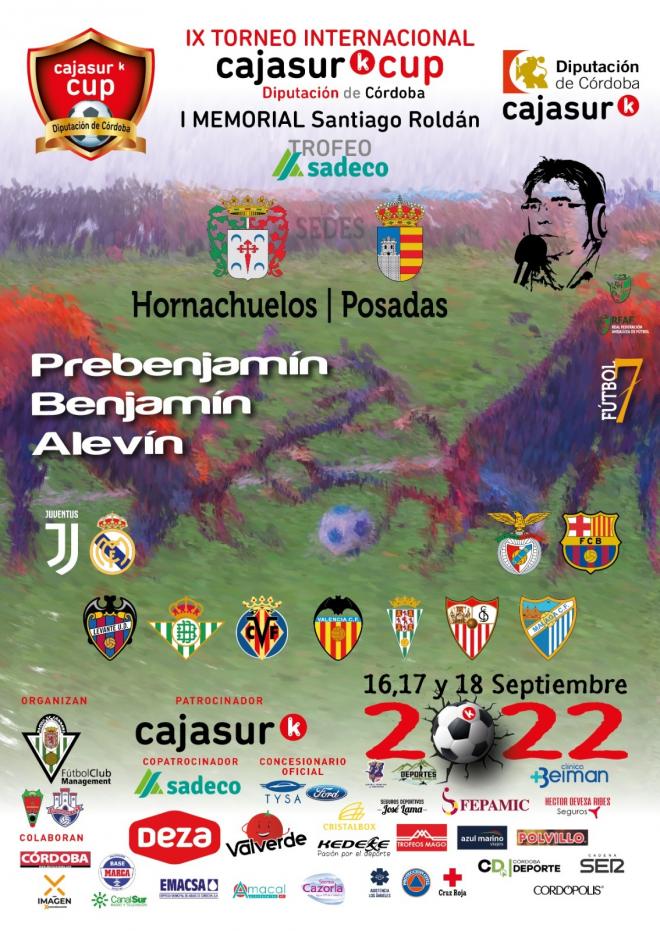 Cartel del I Memorial Santiago Roldán