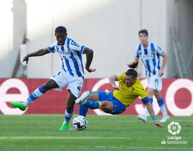 Mohamed-Ali Cho jugó buenos minutos en Cádiz (Foto: LaLiga).