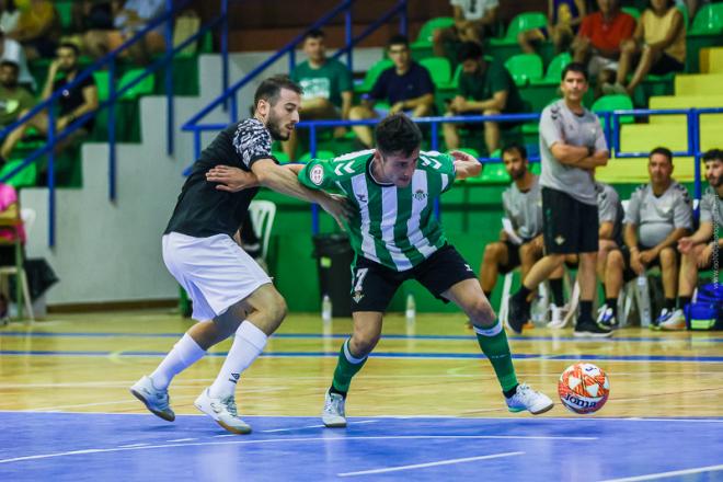 Amistoso del Betis B-UMA Antequera en pretemporada.