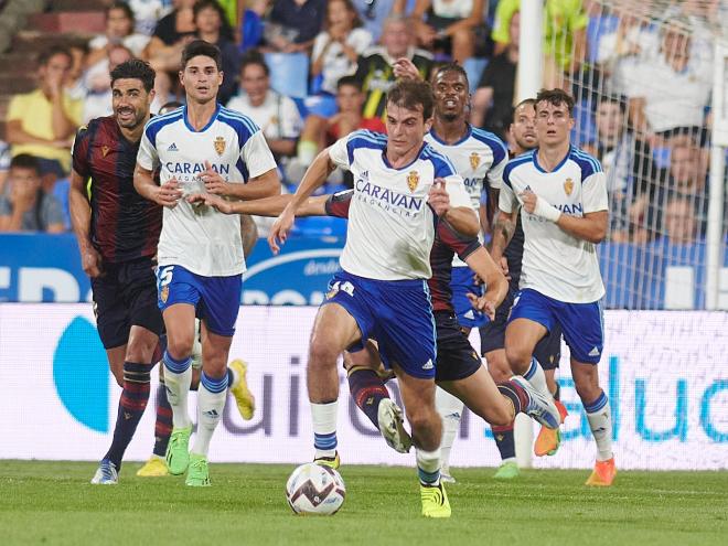 Francho en el partido ante el Levante (Foto: LaLiga).