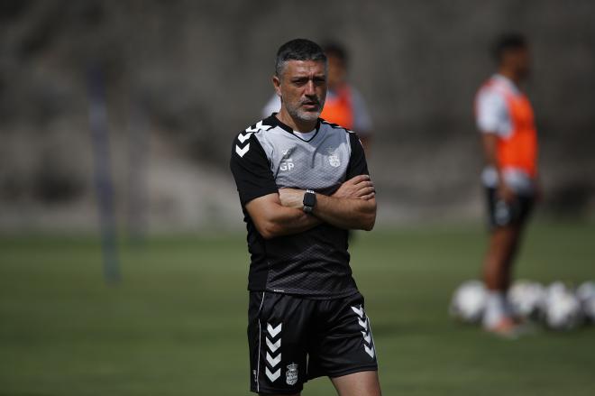 García Pimienta, entrenador de la UD Las Palmas (Foto: UDLP).