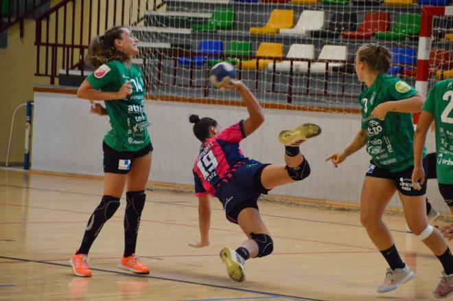 Almudena Gutiérrez, en el partido ante el Elche.