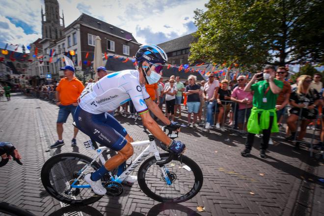 Alejandro Valverde, en La Vuelta 2022 (Foto: Cordon Press).