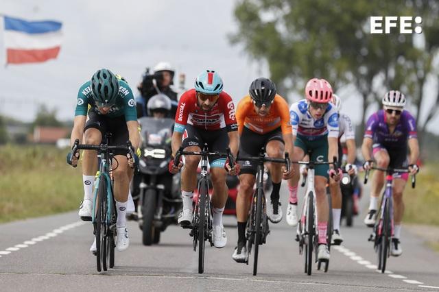 Sam Bennett , en La Vuelta (Foto EFE).