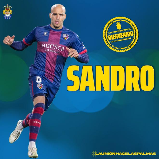 Sandro Ramírez, nuevo jugador de la UD Las Palmas.