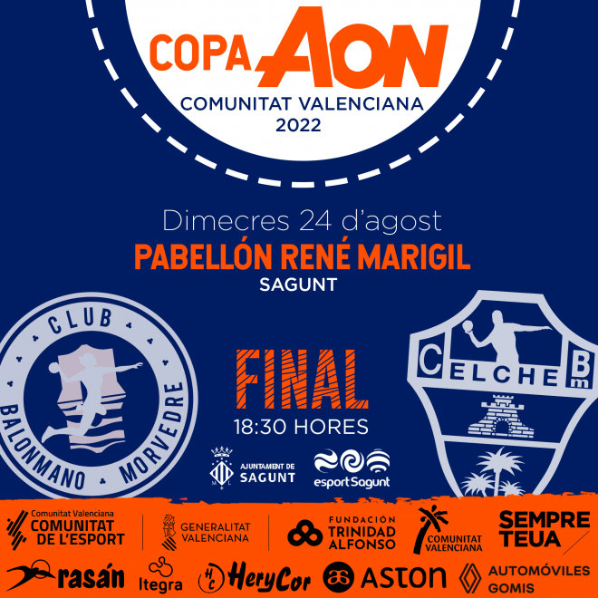 Morvedre y Elche quieren la Copa AON Comunitat Valenciana