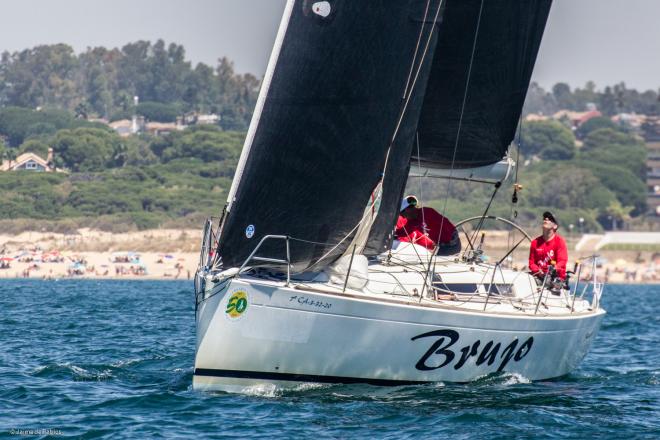 El 'Brujo', durante la regata (Foto: Jaime de Pablos).