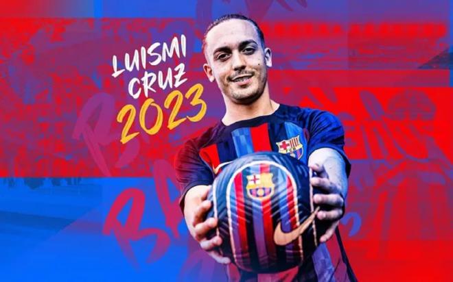 Luismi Cruz, cedido al Barcelona Athletic.