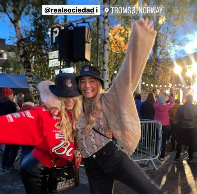 La pareja de Sorloth despeja en Instagram cualquier duda sobre el futuro del noruego.