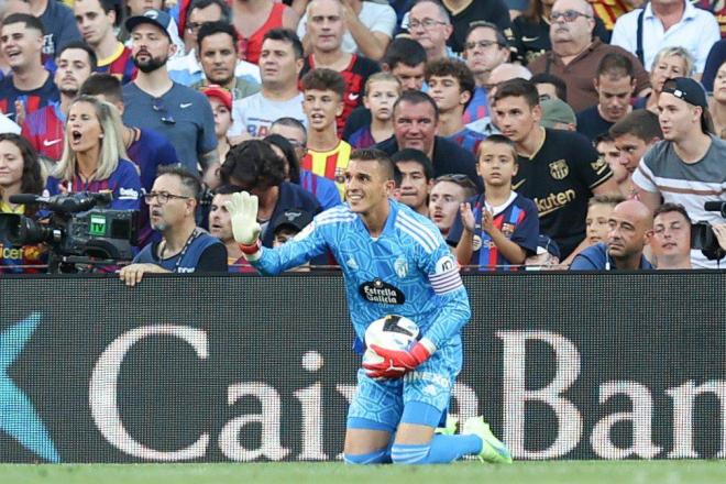 Jordi Masip, durante el Barcelona - Real Valladolid (Foto: Cordon Press).