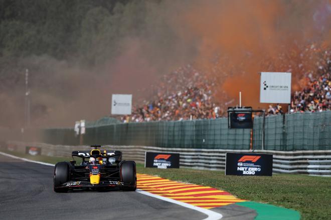 Max Verstappen, en el Gran Premio de Bélgica (Foto: Cordon Press).