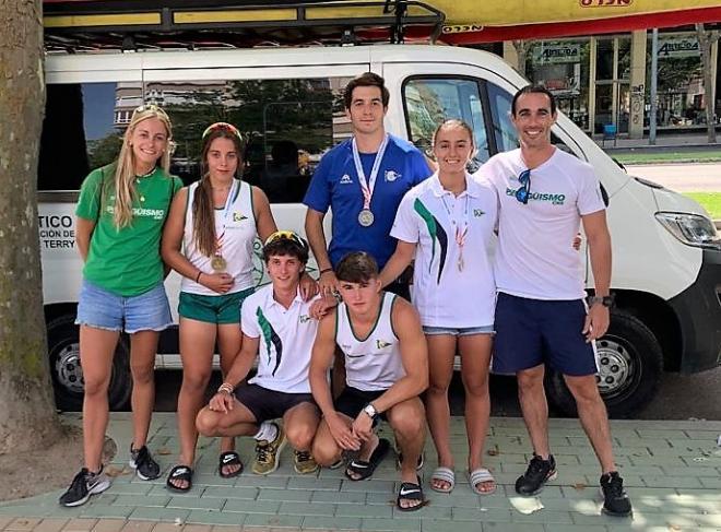 Oro y plata para el Club Náutico Sevilla en la cita nacional de Zamora