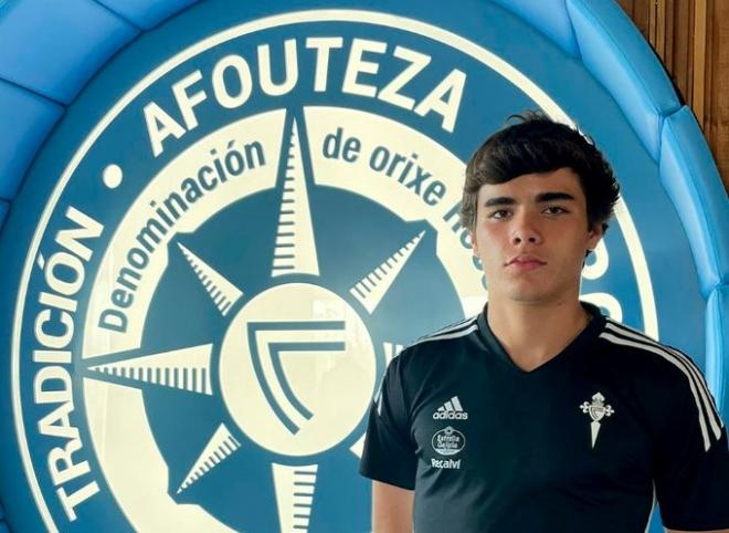 Vicente de Andrade, nuevo fichaje para el Celta B (Foto: RC Celta).
