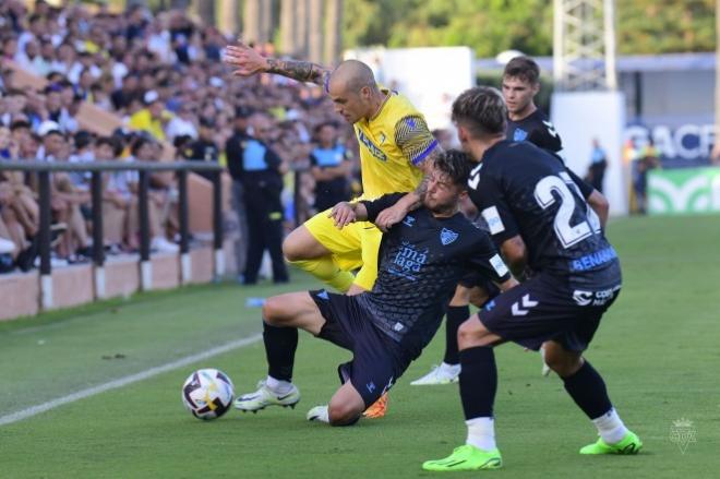 Pombo, en la pasada pretemporada (Foto: Cádiz CF).