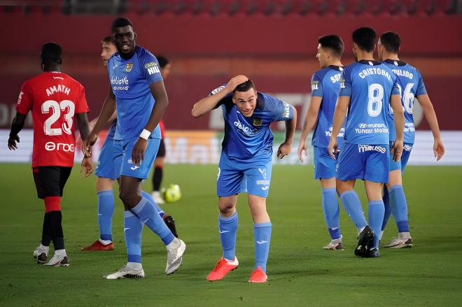 Damián Cáceres, con el Fuenlabrada (Foto: LaLiga).